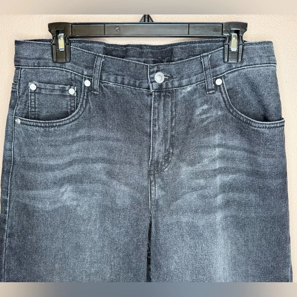 Levi's Silvertab Jeans Boy's Size 20 Reg 30x32 Gray Dark Wash Straight Baggy